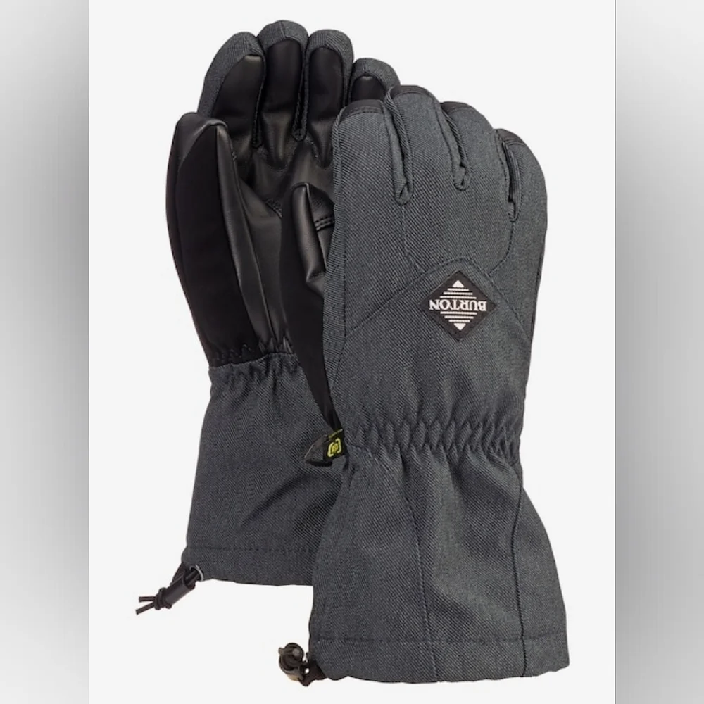 Kids Burton Profile Gloves Dark Denim Large EUC